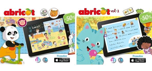 Bon plan appli : -50% sur Abricot volume 1 et 2 de Chocolapps Bon plan appli : -50% sur Abricot volume 1 et 2 de Chocolapps