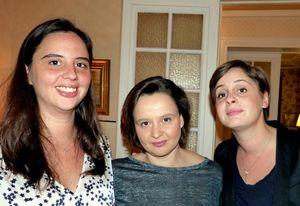 Encore quelques souvenirs de 2012 ... Florence, Anne-Christine, Victoire