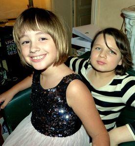 Encore quelques souvenirs de 2012 ... Romane, Camille