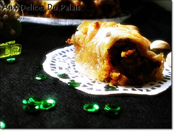 Baklawa baklava rolls aux pistaches Baklawa rolls pistachesP1020064 (2)