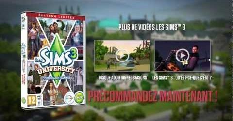 Les Sims 3 University et Les Sims 3 Île de Rêve
