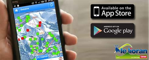 Application mobile de la station du Lioran Application mobile Le Lioran