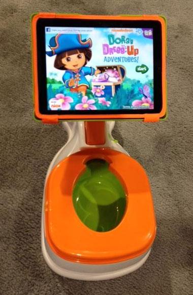 iPotty : un pot bébé avec support iPad