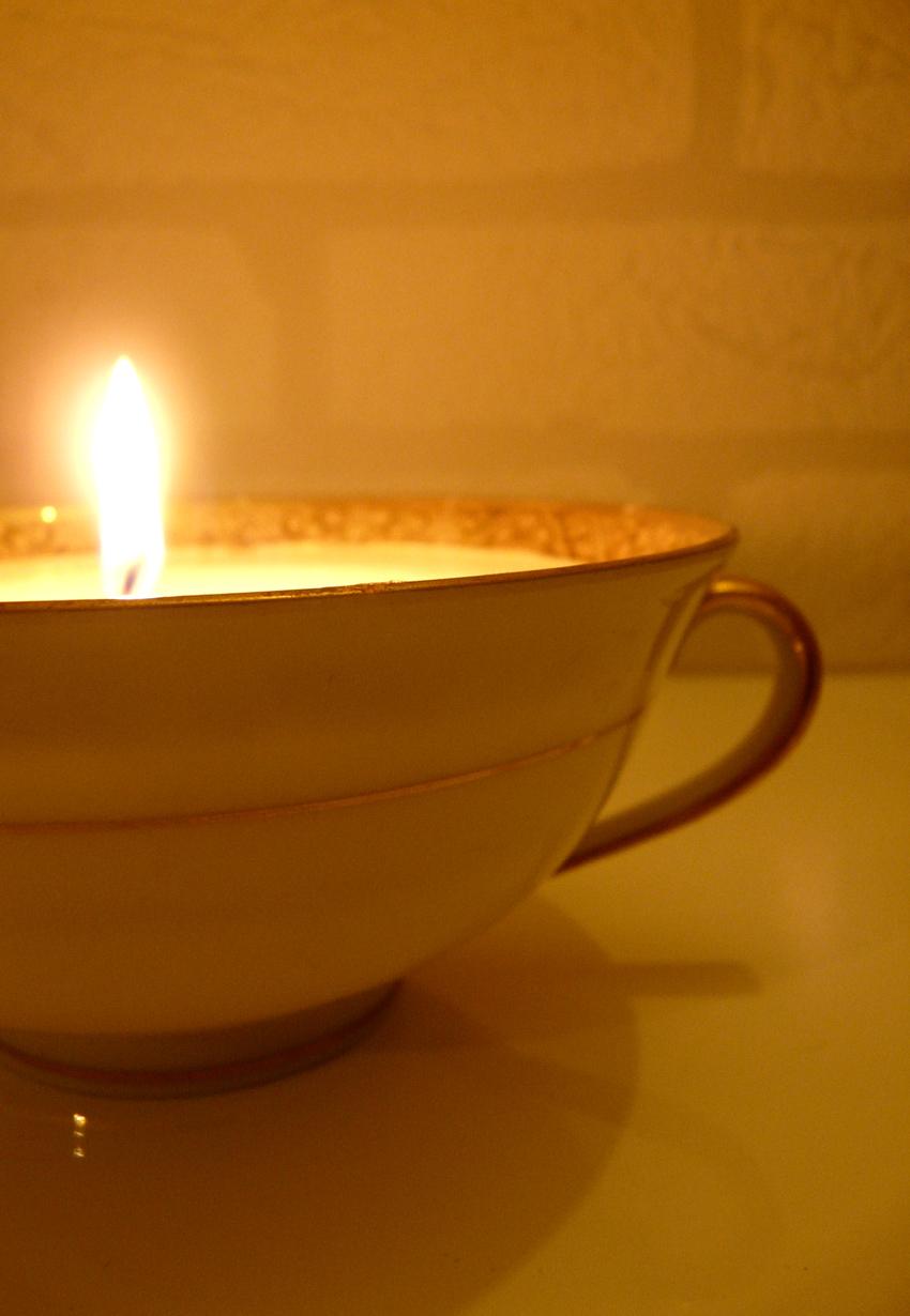 DIY : Candle Teacup