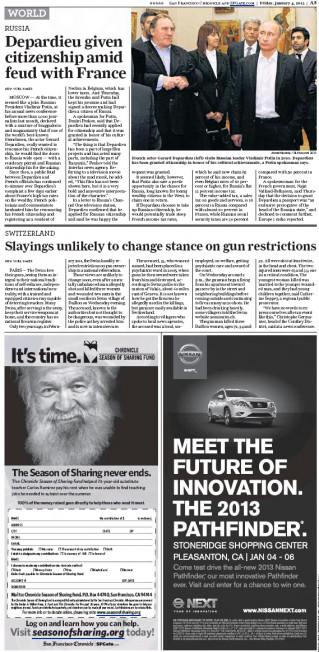 DEPARDIEU / POUTINE AMUSENT LA PRESSE INTERNATIONALE journal6.jpg