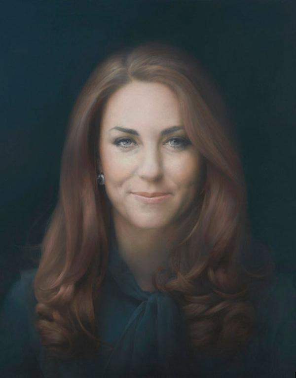 La peinture officielle de la Duchesse de Cambridge (Kate Middleton) dévoilée