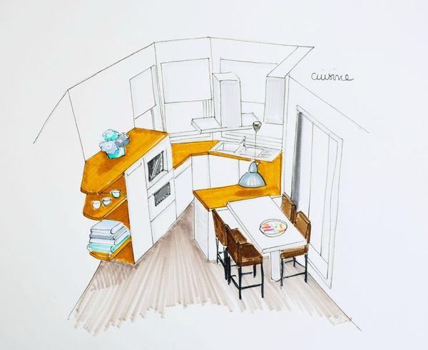 Un rez de chaussée repensé ! cuisine