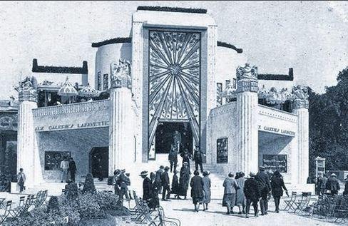 Histoire du design : l'Art Déco pavillon Galeries Lafayettes Art Déco décoration d'intérieur MyHomeDesign