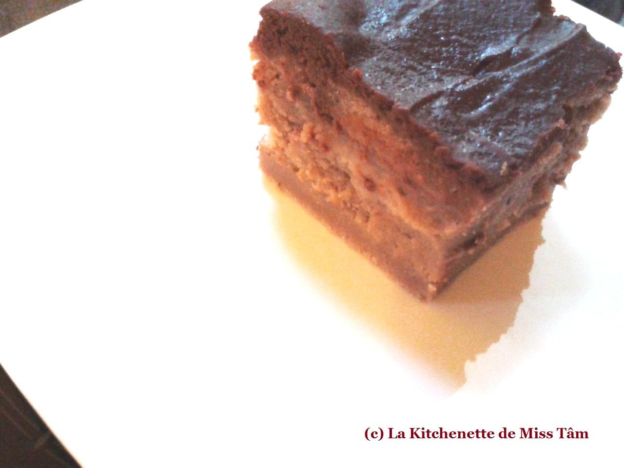 Moelleux marron coco chocolat Kitchenette de Miss Tâm b Kitchenette de Miss Tâm Moelleux au marron et coco