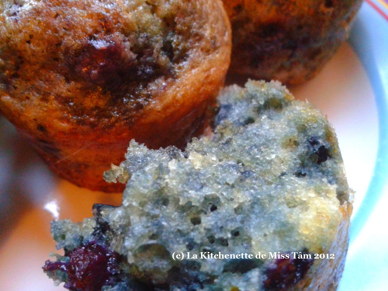 Moelleux aux myrtilles Miss Tâm 2012 Kitchenette de Miss Tâm Moelleux aux myrtilles