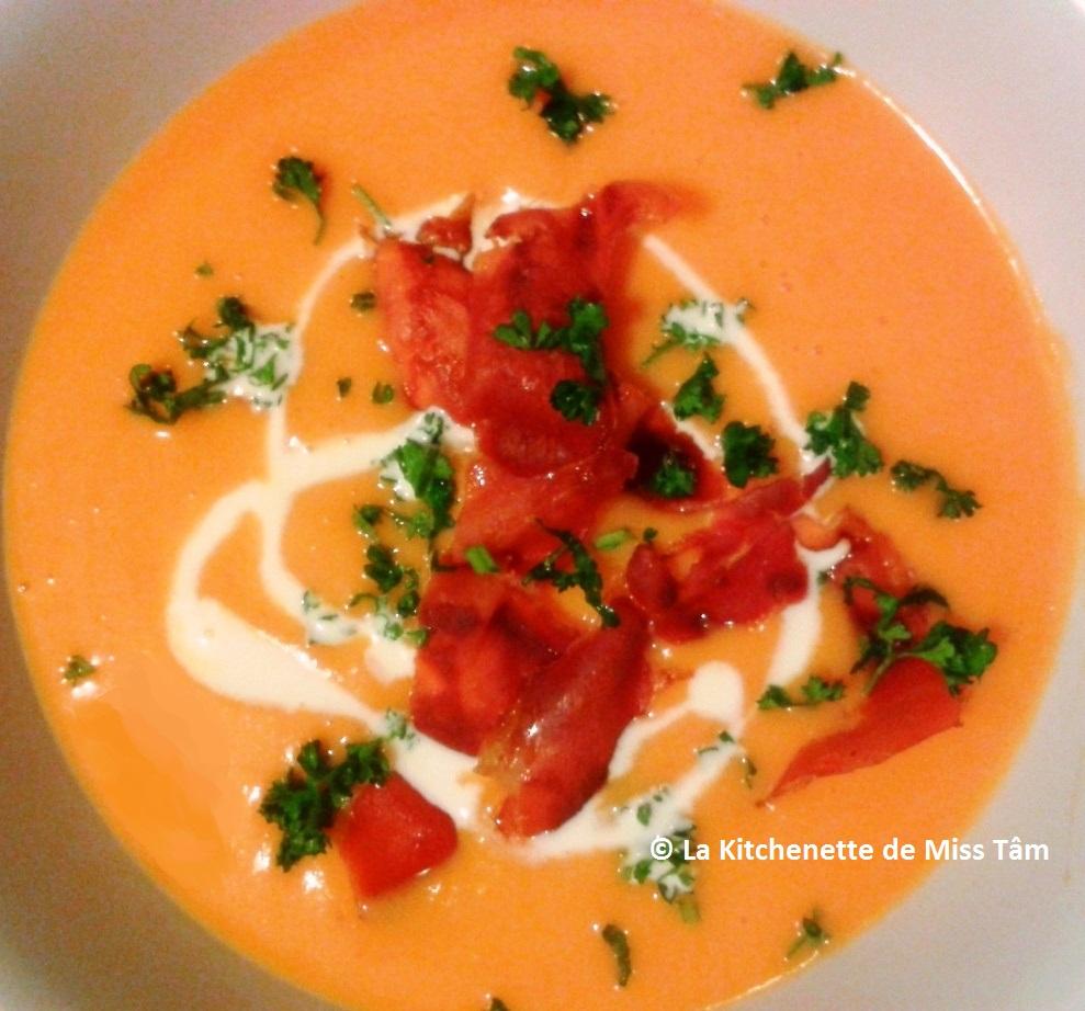 Velouté de potiron de La Kitchenette de Miss Tâm La Kitchenette de Miss Tâm Velouté de potiron
