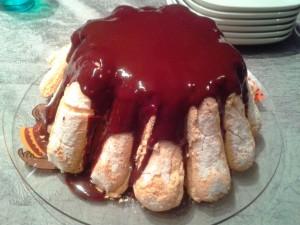 charlotte aux noix La Kitchenette de Miss Tâm Délicieuse charlotte aux noix…