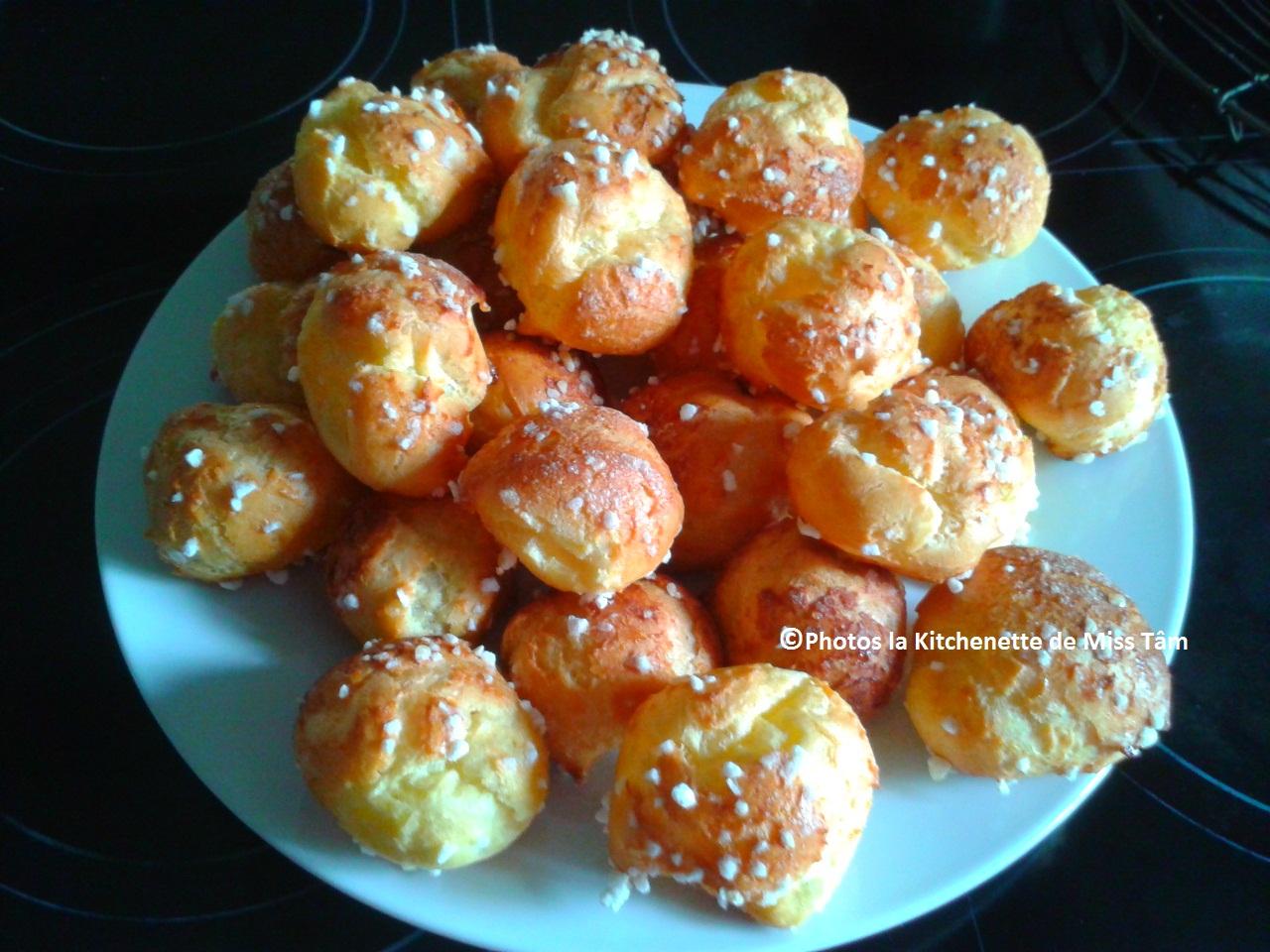 Les chouquettes de La Kitchenette de Miss Tâm Kitchenette de Miss Tâm Chouquettes