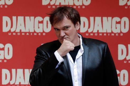 Le cinéaste Quentin Tarantino, heureux papa de Pulp Fiction et du petit dernier, Django Unchained.