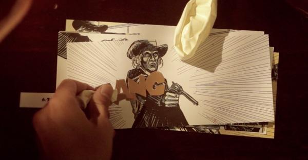 Malaria-Western-02 « Malaria », un Western en papier découpé très créatif