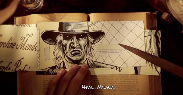 Malaria-Western-01 « Malaria », un Western en papier découpé très créatif