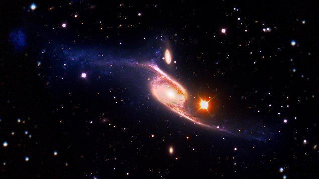 Découverte de la plus grande galaxie spirale