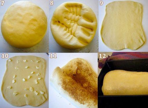 Pain brioché à la cannelle montage 2 pain a la cannelle