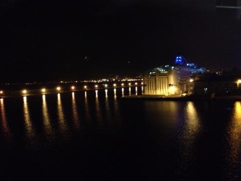 Lancement de Marseille Provence 2013 Port de la Joliette vu du J1.