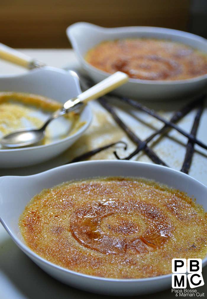 crème brulée ananas et lait de coco crème brulée ananas et lait de coco