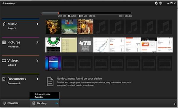 BlackBerry Link : le logiciel de synchronisation de BlackBerry OS 10 Blackberry-Link-3