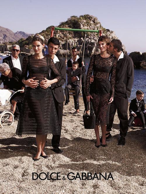 valentineuhovski:

Dolce & Gabbana Spring campaign.