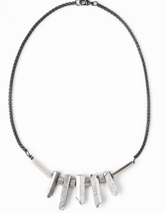 Les bijoux Indie collier cristal indie