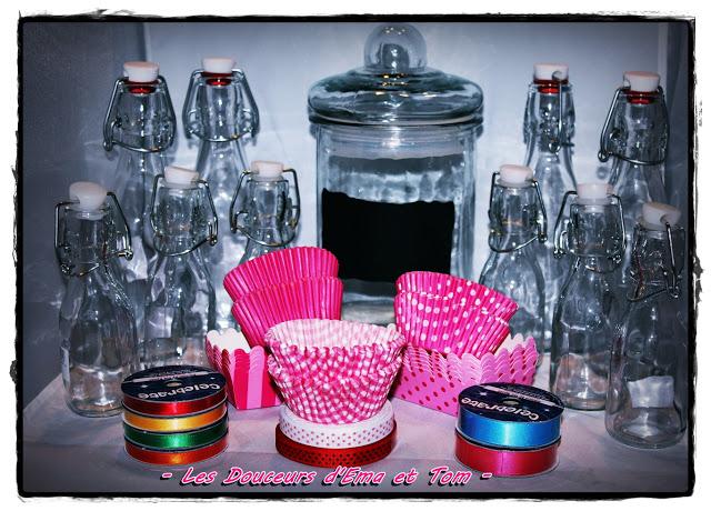 Préparatifs des 3 sweet tables du salon du chocolat Préparatifs des 3 sweet tables du salon du chocolat