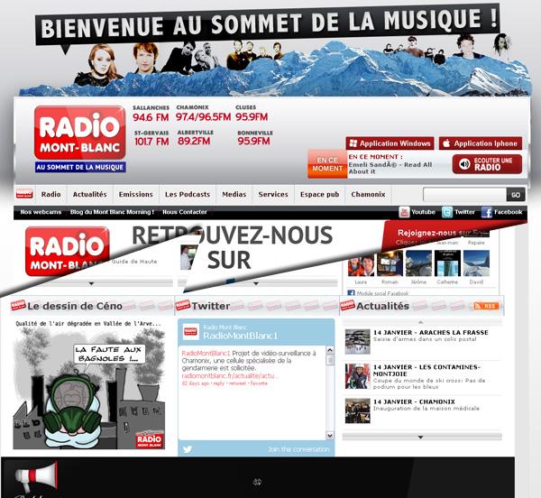 Céno Dessinateur - La Babole : Avec Radio Mont Blanc, L'illustration de l'actu de la semaine