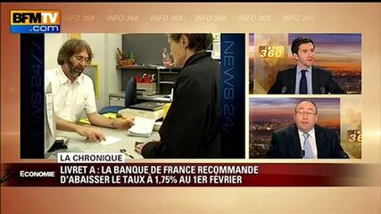 La chronique éco : Livret A : la Banque de France recommande d'abaisser le taux à 1,75% au 1er...