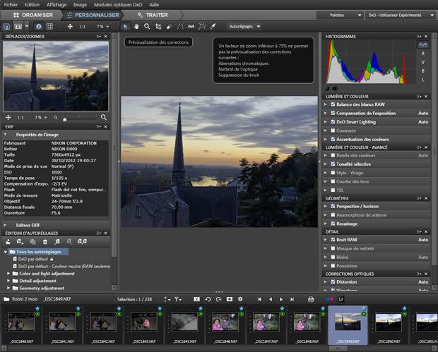 Webinaire DxO Optics Pro : au-delà des autoréglages DxO Optics Pro 8