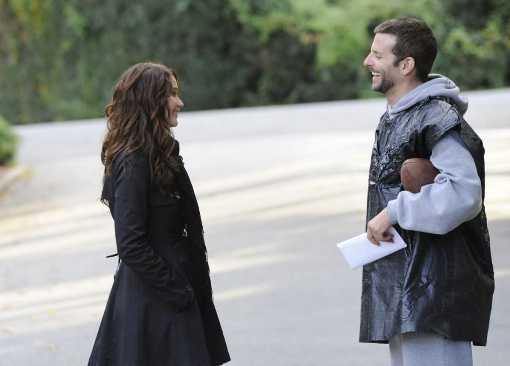 JENNIFER LAWRENCE and BRADLEY COOPER star in SILVER LININGS PLAYBOOK Happiness Therapy, critique