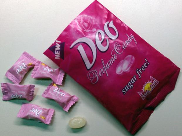 Deo, le bonbon déodorant deoperfumecandy