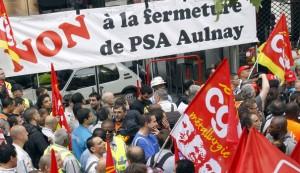 Pour PSA et la Seine-Saint-Denis, nous voulons le changement ! non à la fermeture de psa