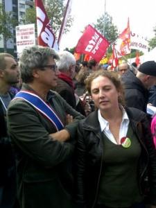 Pour PSA et la Seine-Saint-Denis, nous voulons le changement ! Eric Coquerel et Riva Gherchanoc soutiennent les salariés de PSA