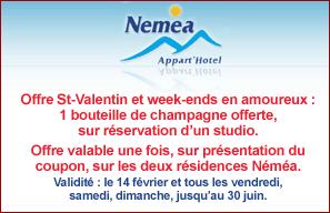 Offre St-Valentin et week-ends en amoureux ! Offre St-Valentin et week-ends en amoureux !