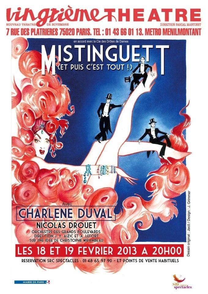 Charlène Duval ré-invente Mistinguett ! Charlène Duval ré-invente Mistinguett !