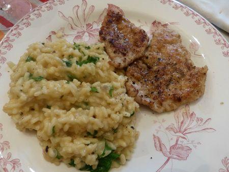 Rizotto classique au Martini rizotto 002