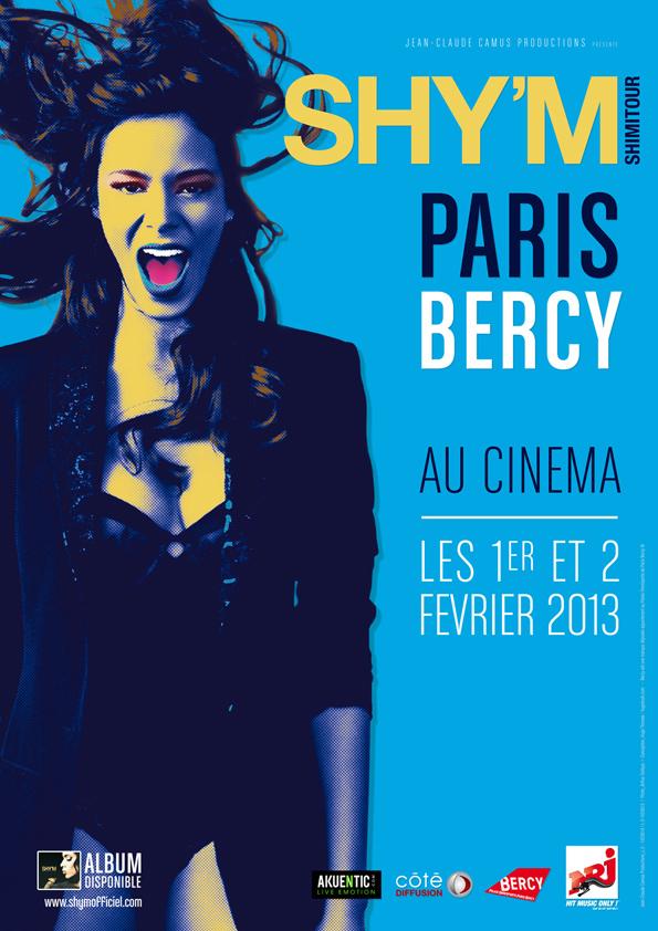 Shy'm, son concert à Bercy diffusé au cinéma : le trailer