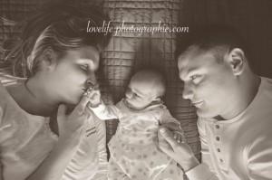 Aperçus séances photo naissance, enfants, couples