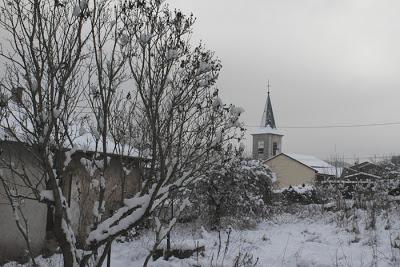 Mon village après la bourrasque Mon village après la bourrasque