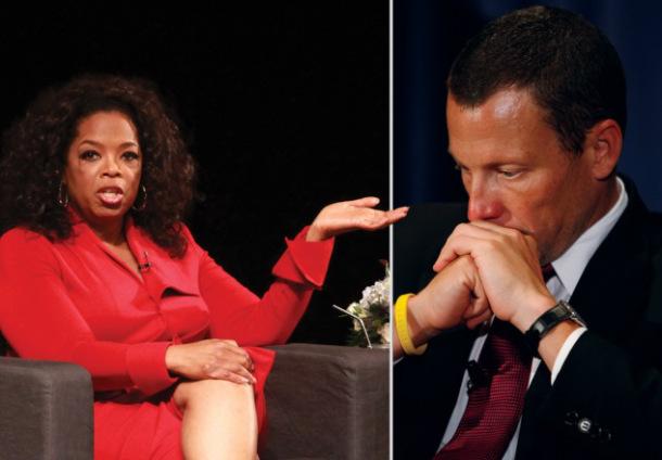 OPRAH « ARMSTRONG N’ETAIT PAS AUSSI CLEAN QUE JE L’AURAI CRU » Lance Armstrong et Oprah Winfrey