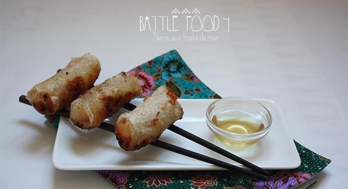 Battle Food #4 – Nems aux fruits de mer