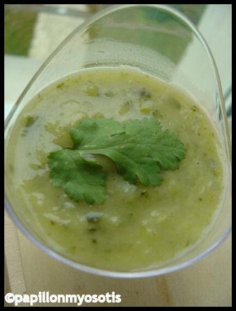 VELOUTE DE COURGETTES AU FROMAGE FONDU Image3