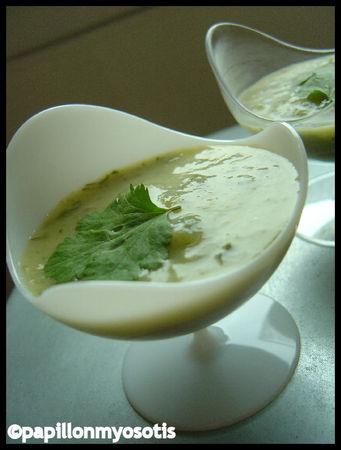 VELOUTE DE COURGETTES AU FROMAGE FONDU Image2