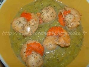 veloute de poireaux st jacques veloute de poireaux st jacques