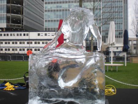 festival sculpture sur glace