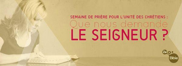 Semaine de l'Unité des Chrétiens: encore de la guimauve et du bon sentiment? unité des chrétiens