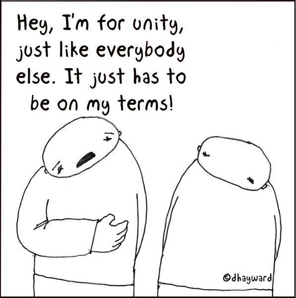 Semaine de l'Unité des Chrétiens: encore de la guimauve et du bon sentiment? terms-of-unity