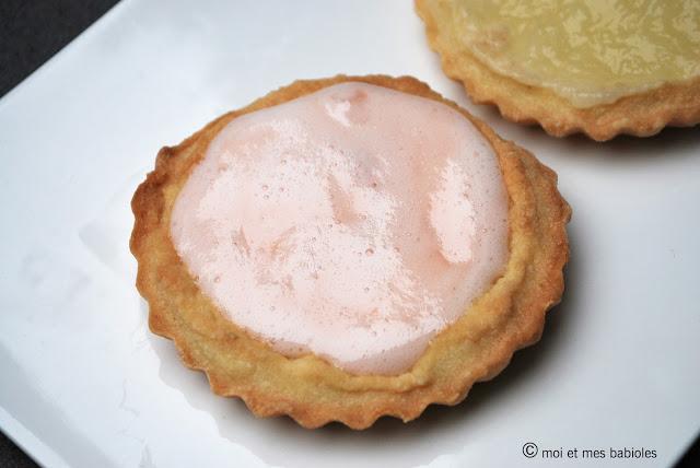 Tartelettes au lemon curd et fluff Tartelettes au lemon curd et fluff